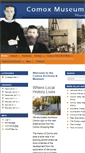 Mobile Screenshot of comoxmuseum.ca